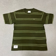 WTAPS JAM 02 SS TEE 軍綠條紋 3(L)號