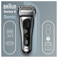 Braun 8系列8457CC 乾濕兩用電鬚刨連自動清洗座