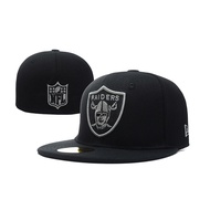 2025 Berkualiti Tinggi NFL Las Vegas Raiders Dipasang Topi Lelaki Wanita 59FIFTY Topi Topi Tertutup 