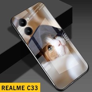 [A11] Realme C33 Case Realme C33 Glitter Glass Softcase Realme C33 Phone Case/ Realme C33 Case/