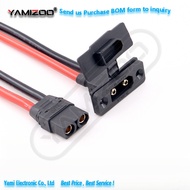 1pcs XT90E-M Male Head With Fixed Hole, High Current Aircraft Model Electric Adjustable Battery Conn