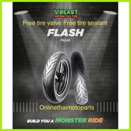 ☂ ✒ Beast Tire Flash 130/70-13 110/70-13 Tubeless