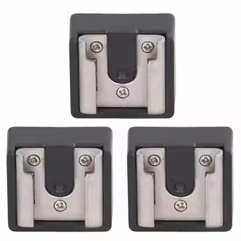3Pcs Flash Hot Shoe Mount Adapter with 1/4in Screw for Tripod Monopod Fit for 580EXII for 580EX for 