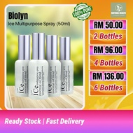 Biolyn Ice Spray - Twin Pack (Biolyn Ice Multipurpose Spray 50ml) EXP:12/2028