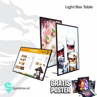 Light Box Table / LED Table Stand Light Box/ Light Box Menu / Display Menu/Slim Light Box/Light Box 
