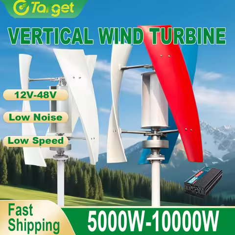 8000W 10000W Windmill Wind Turbine Generator Complete Power Supply System Kit Free Energy MPPT Home 