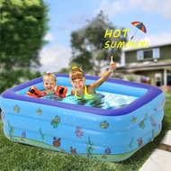 Children's Swimming Pool Bestway Inflatable Ball Pool 1.5 Meter Pool Children's Play Pool/ Kolam Man