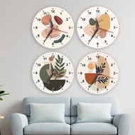 VINTAGE Aesthetic Wall Clock Unique Clock Wooden Clock
