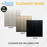 Retouch Elegance Sense Modern Design Switch Socket 13A 16A 20A Switches & Socket