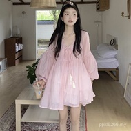 Sweet Girly Gauze Top - Loose Fit & Sunscreen Protection