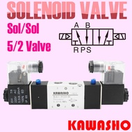 Solenoid Valve 4V120-M5/4V120-06/4V220-06/4V220-08/4V320-08/4V320-10/4V420-15 5/2