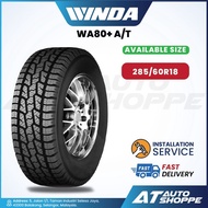 Winda WA80+ AT 18" Tyre 285 60 R18 4X4 4WD (1 Tire)