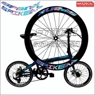 Seli SPUNK Bicycle rims sticker rims