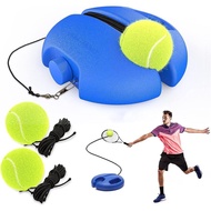 Tennis Ball Training Equipment / Padel Trainer - Ergonomic Design, Elastic Rope, Color biru Bola Ten