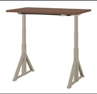 IKEA IDÅSEN升降枱 adjustable height standing table 120x70cm 黑色桌面 black tabletop