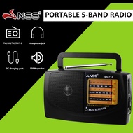 Radio &amp; CD players Electric Radio Speaker FM/AM/SW 4band radio AC power and Battery Power 150W Extra
