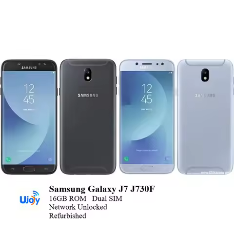 Samsung Galaxy J7 J730F 16GB ROM Dual SIM | 5.5" Full HD Screen | Android 9 4G LTE | Network Unlocke