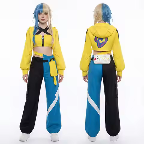 PM Canari Cosplay Costume Women's Anime Legends ZA Character Outfit for Special Occasion Manga Event