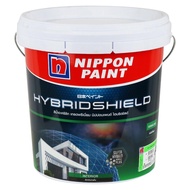 NIPPON PAINT สีน้ำทาภายใน HYBRIDSHIELD BASE A กึ่งเงา 2.5 แกลลอน