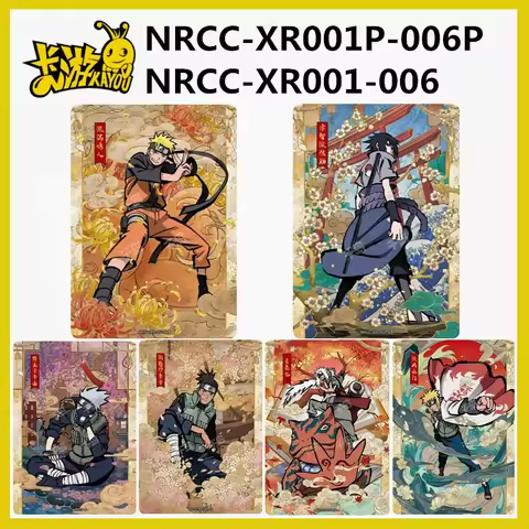 KAYOU Naruto Latest Ninja Era Special Pack XR001P-006P QR001-010 Rating 9.5 Favorite Card Children's
