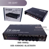 Parametric Equalizer KARAOKE Bluetooth USB PRE AMP DB-QUAT DBB-999EQ