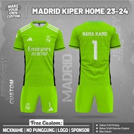 M4DR1D Goalkeeper HOME Football Jersey 23-24 - Jersey Free Name and Number Full Printing
