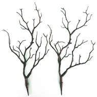 Handmade Fake Tree Branch Ornamental Decoration Bifurcated Dry Branch Artificial Floristry Material 