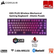 Corsair K65 PLUS Wireless Mechanical Gaming Keyboard – Atomic Purple