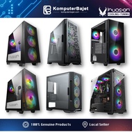 INVASION GAMING ATX MATX CASING ARGB LED FAN PC CASING GB-09 BS-01 D-3000 D-7000 D-2 M-7 5200C CXL-2
