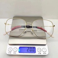 1:1！Original Standard New Style Frame Glasses G Home Flat Glasses Female Nini Same Style Fashion Dec