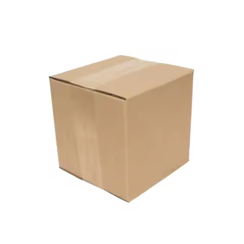 100 Yellow Corrugated Paper Boxes 6x6x6 inches (15.2x15.2x15.2 cm) - Perfect for Shipping & Packagin
