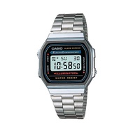 Casio Vintage Retro WR Digital Watch - Silver  A168WEGB-1BDF