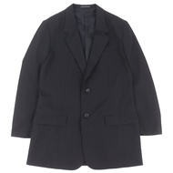 全新 △ Yohji Yamamoto POUR HOMME 21AW HX-J46-130 刺繡夾克 100% 羊毛 單件修身夾克 黑色 2 碼 日本製造 正品男裝