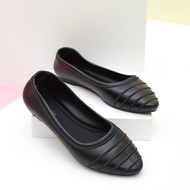 Sepatu Flat Shoes Wanita Formal Casual - Porto NEO - Sepatu Karet Empuk Nyaman Tidak Licin