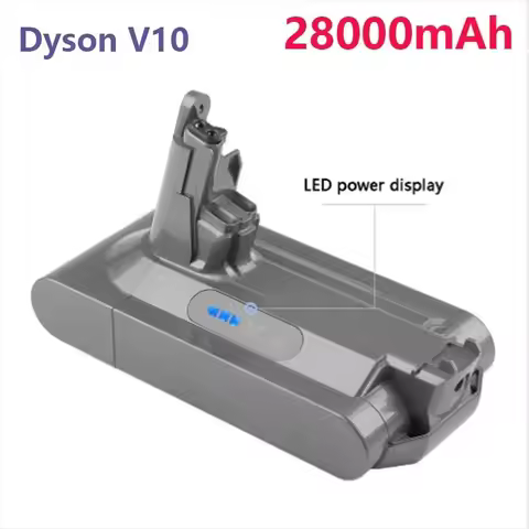 25.2V 28000mAh Replacement Battery for Dyson V10 Absolute Cord-Free Vacuum Handheld Vacuum Cleaner D