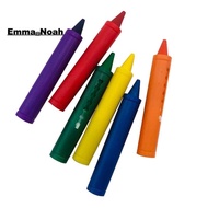 6Pcs Bathroom Crayon Erasable Graffiti Toy Washable Doodle Pen for Baby Kids Bathing  Educational To