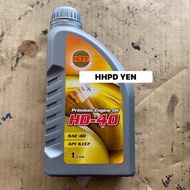 Engine Oil HD40 Top Up 1Liter IOT - (Minyak Hitam Tambah Kereta) (READY STOCK!!!)