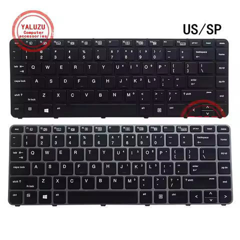 US/SP English/Spanish NEW Laptop Keyboard For HP Elitebook Folio 1040 G3 HSTNN-Q99C