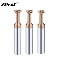 HRC55 Tungsten carbide T-slot milling cutter D2-D20mm T Type Grooving Milling Cutter For CNC keyway 