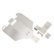 RC Car Chassis Armor, Stainless Steel Protective Chassis Armor Replacement Part for WLtoys 12428 124
