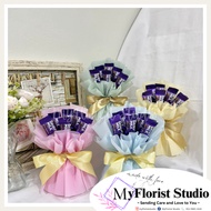 MYFLORIST Mini Cadbury Chocolate Bouquet | Mini Coklat Cadbury Buket