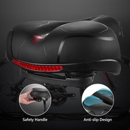 Oversized Bike Seat for Men & Women Waterproof PU Bike Saddles Replacement for Peloton Bike City Bik