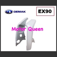 LEGSHIELD DEMAK EX90 EX 90 LEG SHIELD KEPAK SAYAP WING FRONT COVER FR COVER WHITE PUTIH COVER DEPAN