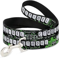 Dog Leash Ctrl Alt Del Chip 6 Feet Long 1.5 Inch Wide