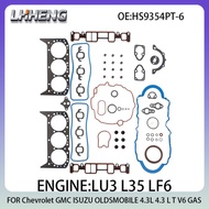 Engine Full Gasket Set FOR Chevrolet S10 BLAZER GMC ISUZU OLDSMOBILE 4.3L 4.3 L T V6 GAS 96-06 LU3 L