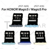 SIM Card Tray For HONOR Magic5 Pro Magic 5 5G SIM Slot Holder Socket Adapter Replacement PGT-N09 PGT