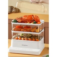 Weili 24L Electric Food Steamer Intelligent Smart 24Hours Reservation 3 Tier
