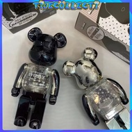 Bearbrick 400% Electroplating Qianqiu Bear brick 28CM Collection Decoration Living Room office Doll Trend Toy Decoration