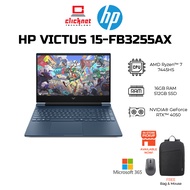 HP VICTUS 15-FB3255AX GAMING LAPTOP (Ryzen 7-7445HS,16GB RAM,512GB SSD,RTX4050 6GB,OPI24+1Y M365,BLU