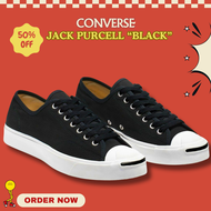 รองเท้าผ้าใบ Converse jack purcell black รองเท้าผ้าใบคอนเวิร์ส แจ็ค สีดำ ชาย หญิง Unisex